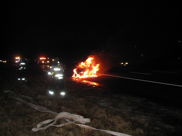 Car Fire - GSP South 02/14/08